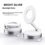 K007 Strong Magnetic Car Phone Holder Foldable Design 360° Adjustable Vacuum Mount for Car/Desk/Bathroom/Universal Use